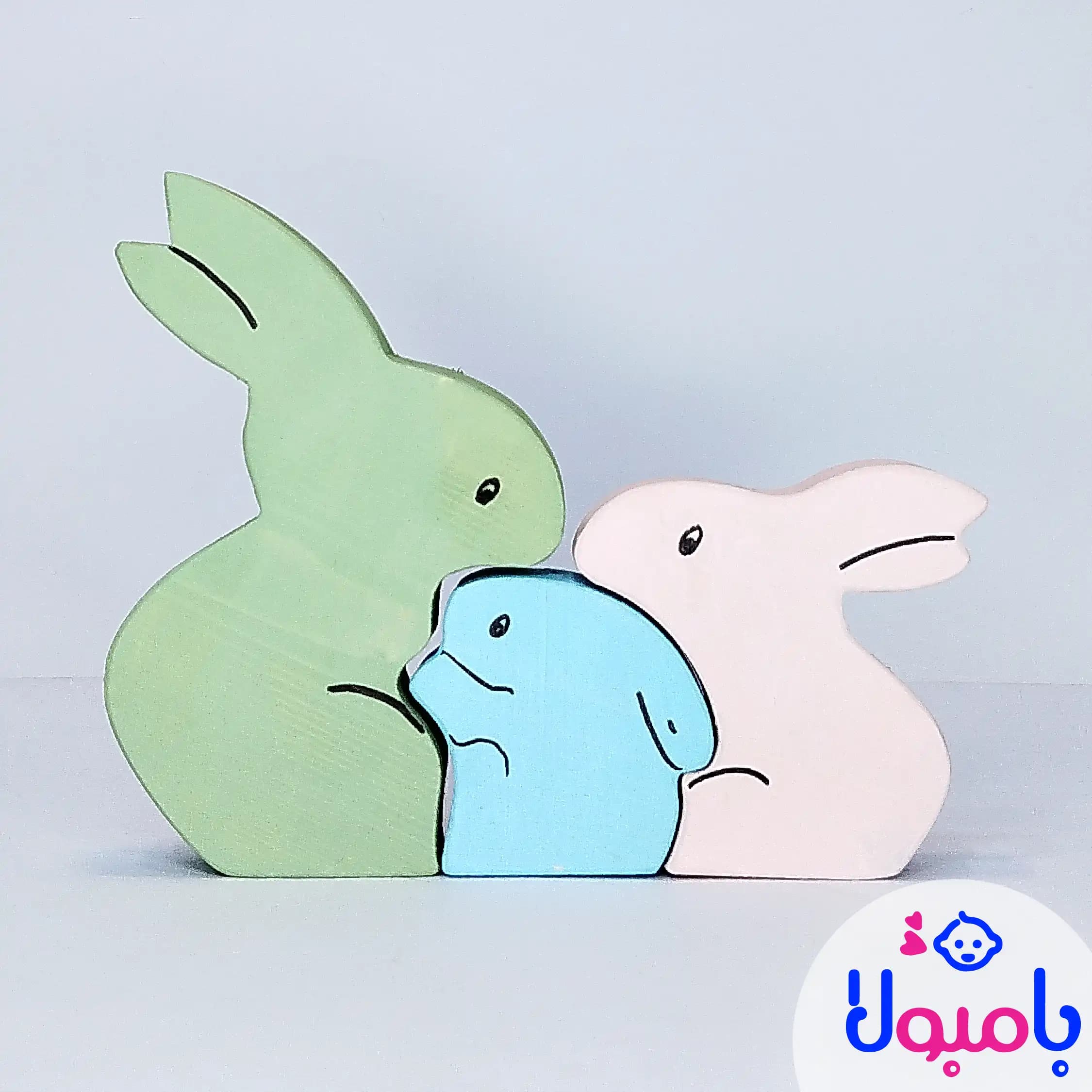 جورچین چوبی خرگوش — تصویر ۲
