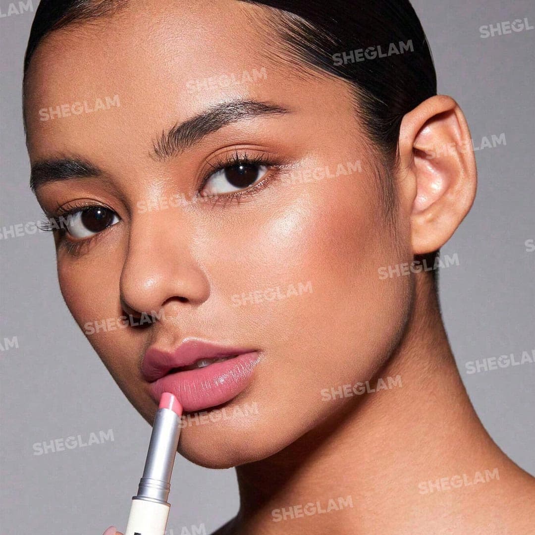 بالم لب حرارتی شیگلم مدل Nourishing رنگ Pink — تصویر ۲