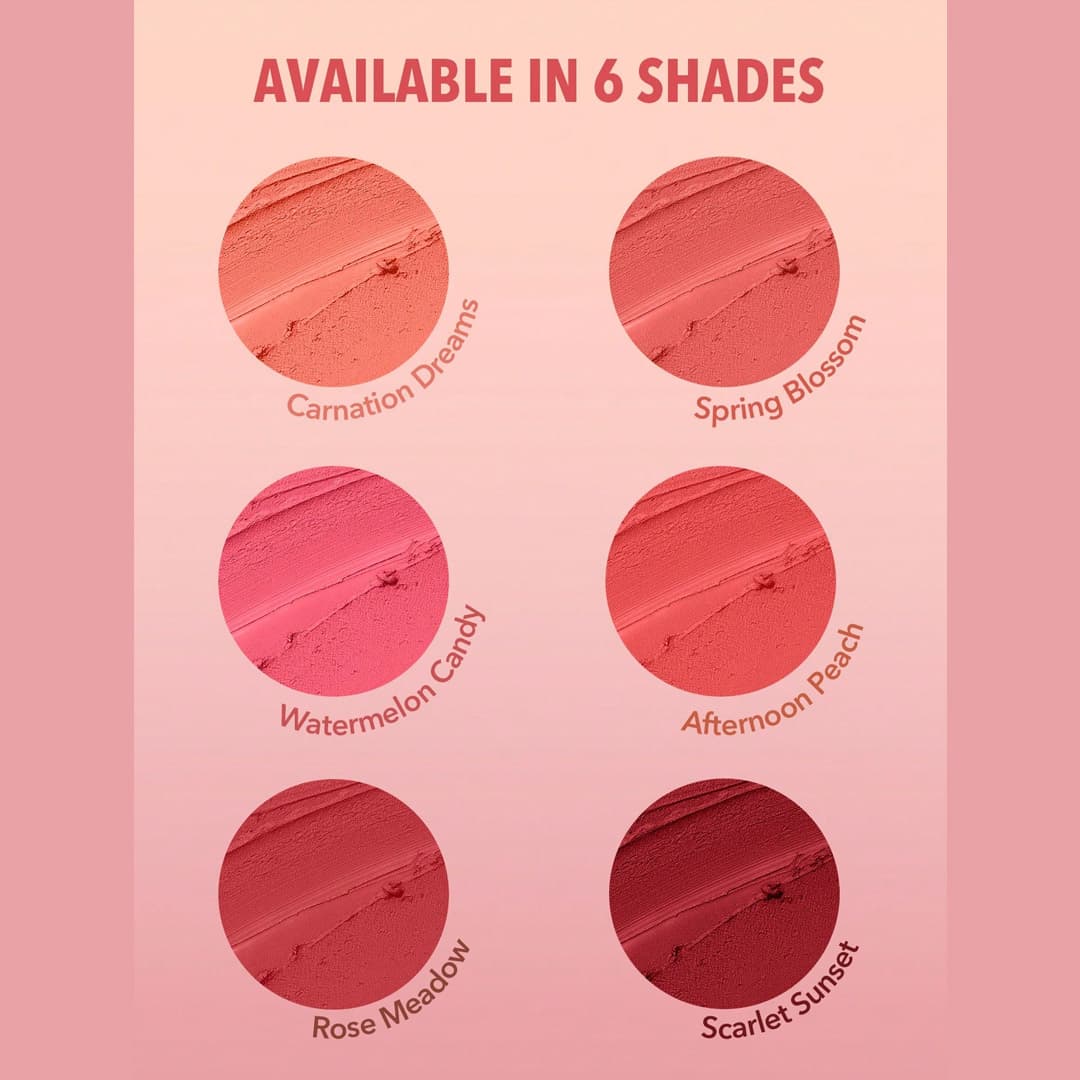 رژ گونه شیگلم مدل Cheeky color jam رنگ Rose Meadow — تصویر ۶