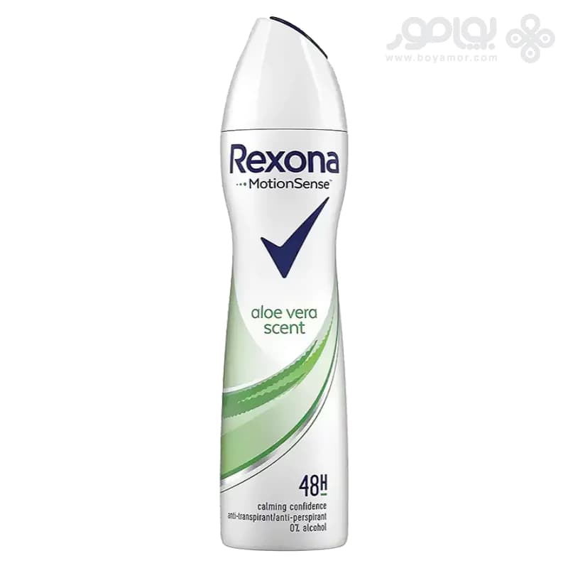 اسپری ضد تعریق زنانه رکسونا مدل Aloe Vera حجم 200 میل — تصویر ۴