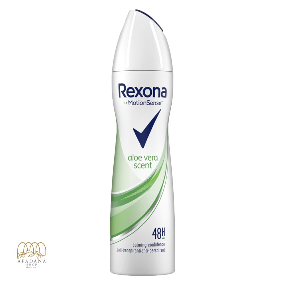 اسپری ضد تعریق زنانه رکسونا مدل Aloe Vera حجم 200 میل — تصویر ۲