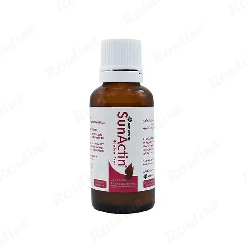 قطره خوراکی ساناکتین ایدهدارو 30 میلیلیتر — تصویر ۲