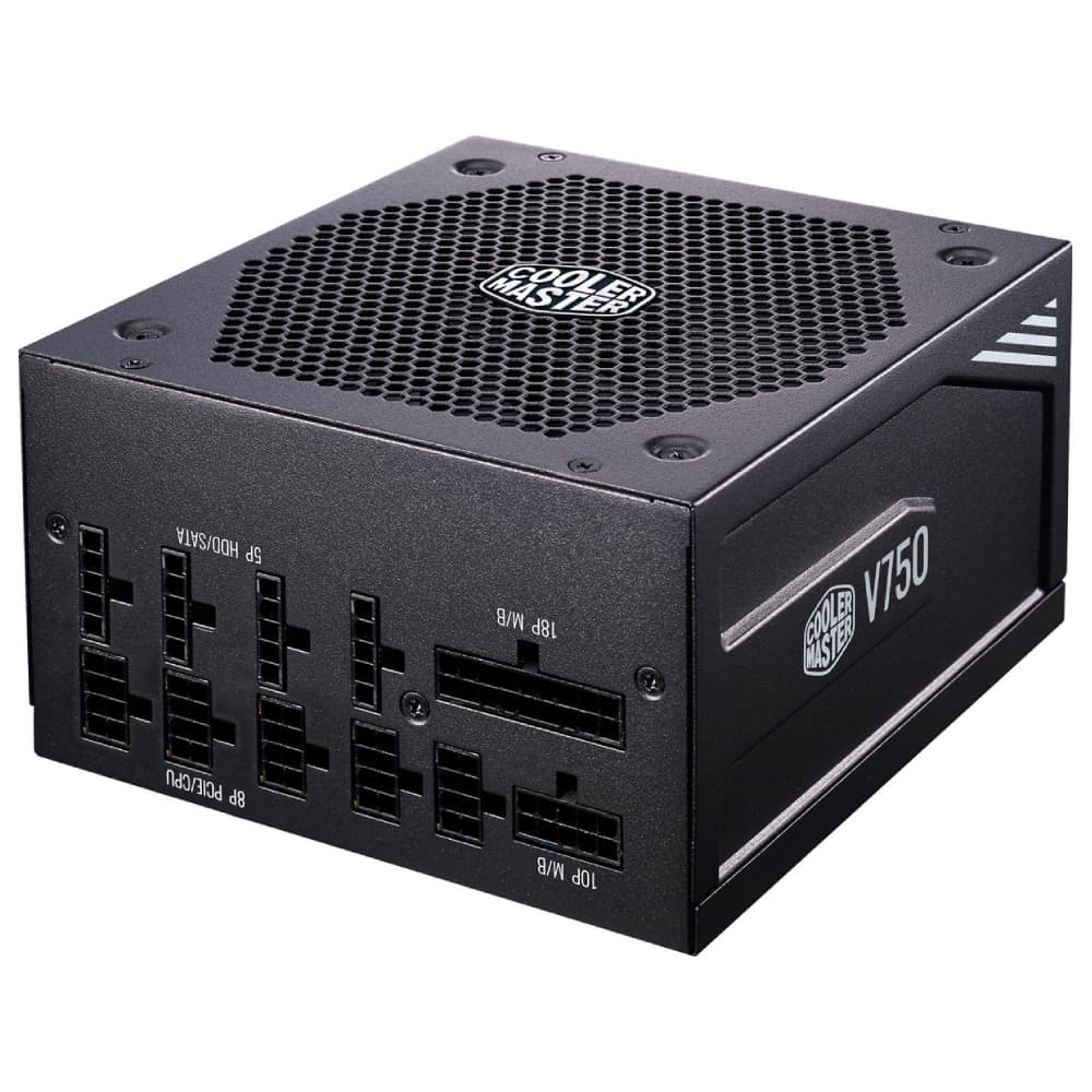 منبع تغذیه کامپیوتر کولر مستر مدل Cooler Master V750 GOLD-V2 کارکرده