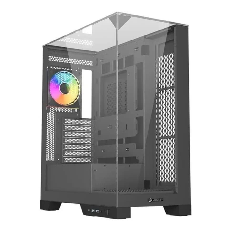 کیس کامپیوتر گیمینگ لاجی کی مدل LK-C511B