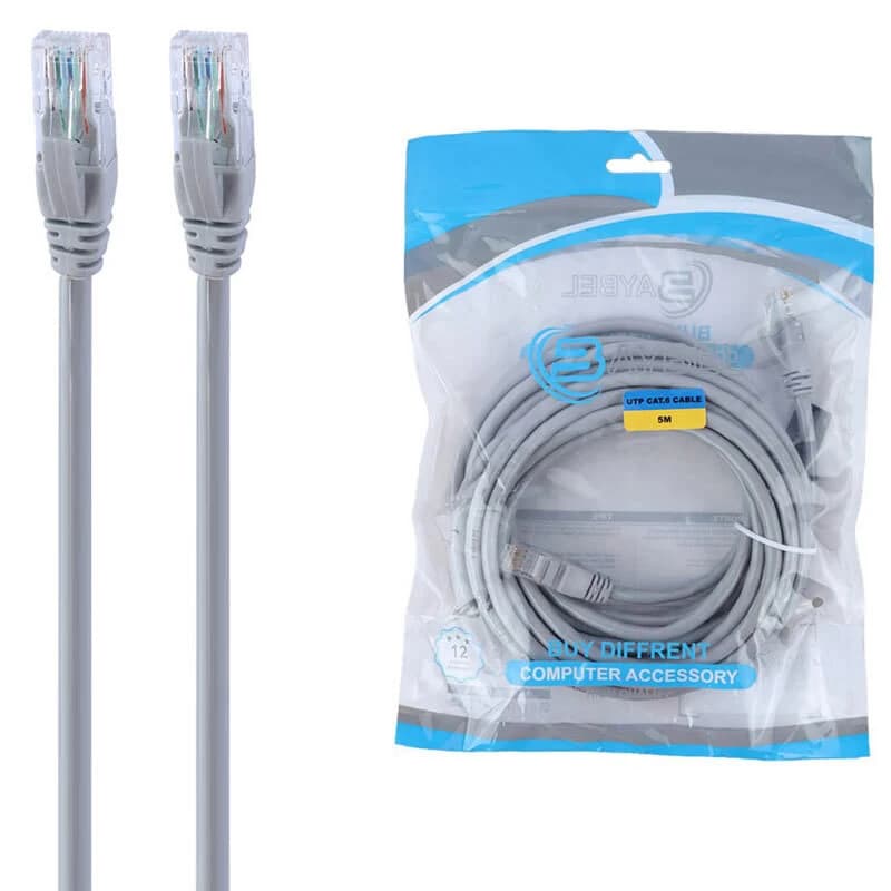 کابل شبکه CAT6 بایبل طول 3 متر — تصویر ۲