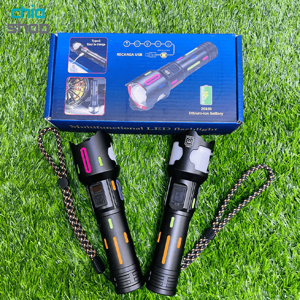 چراغقوه شارژی مدل ZY-2405 — تصویر ۴