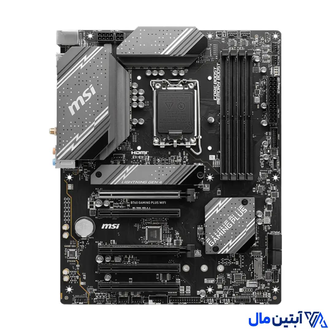 مادربرد ام اس آی MSI B760 Gaming Plus Wifi DDR5 — تصویر ۲