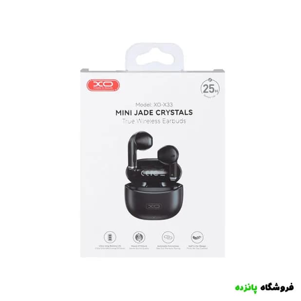 ایرفون بی سیم XO مدل XO-X33 – مشکی — تصویر ۲