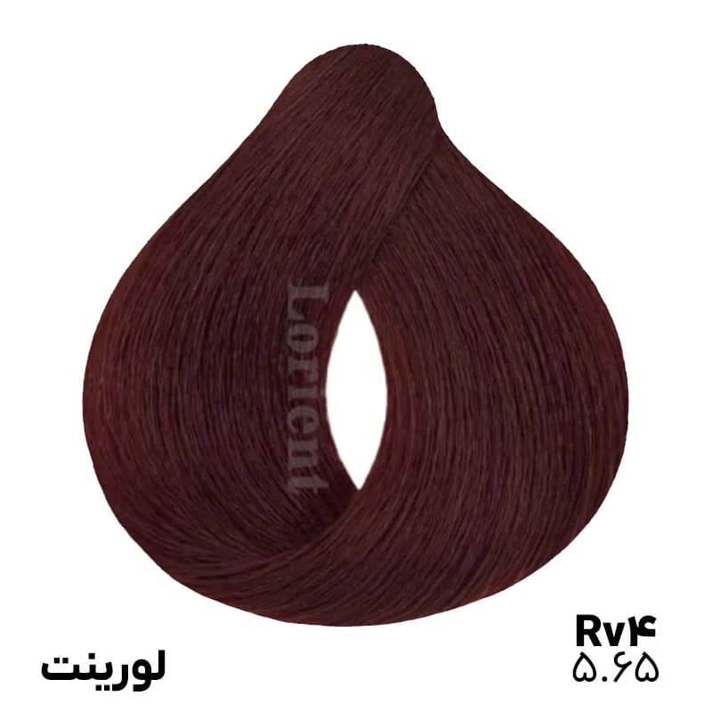رنگ مو لورینت (5.65)RV4 انگوری تیره 100 میلی لیتر — تصویر ۲