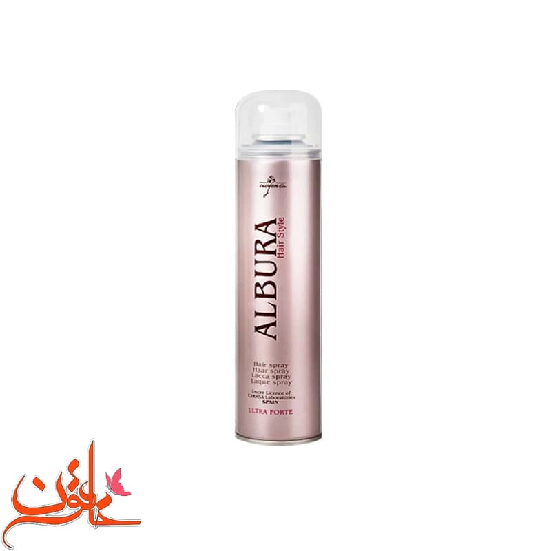 اسپری چسب مو آلبورا مدل Ultra Forte حجم250 میل