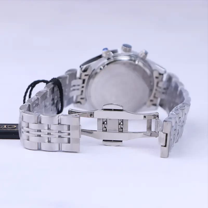 ساعت مچی سیتیزن زنانه فلزی نقره ای صفحه مشکی L 2363/10 — تصویر ۲