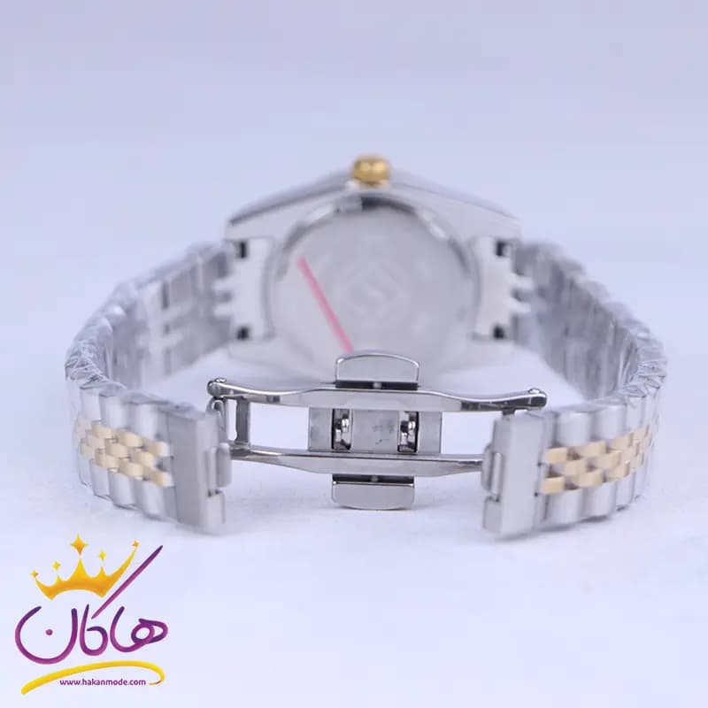 ساعت مچی سیکو زنانه فلزی نقره ای طلایی صفحه آبی L31628/5 — تصویر ۸