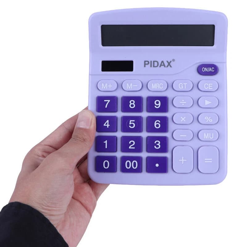 ماشین حساب پیداکس Pidax P-345 — تصویر ۸