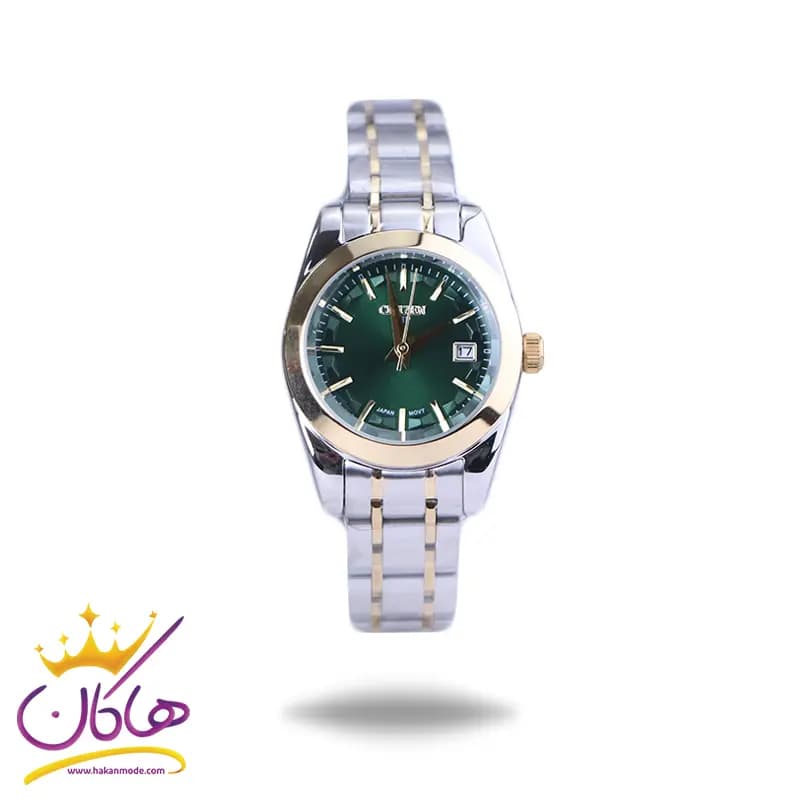 ساعت مچی سیتیزن زنانه فلزی نقره ای صفحه سبز L31624/3 — تصویر ۹