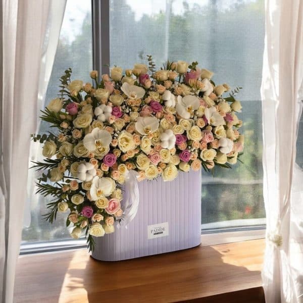 ارسال گل طبیعی برای دفتر شرکت نفت تهران