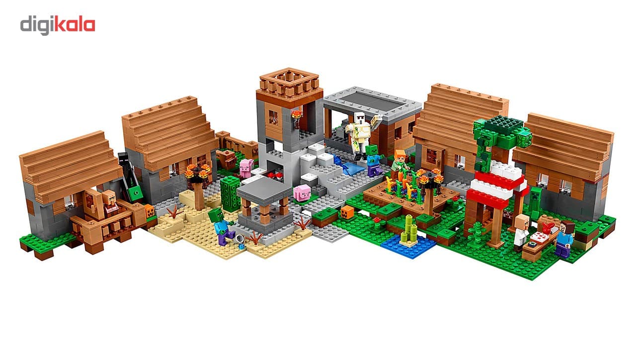لگو سری Minecraft مدل The Village 21128 — تصویر ۴