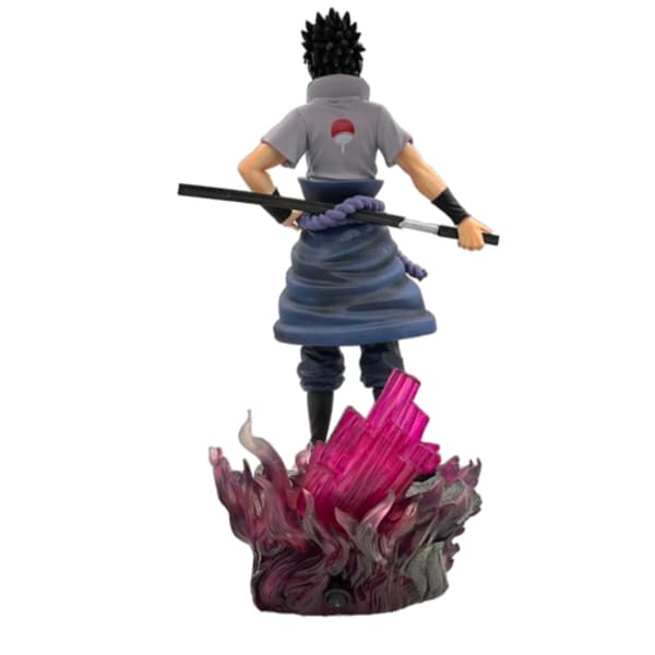 فيگور ساسوکه اوچیها Sasuke Uchiha پایه رزینی طرح ناروتو Naruto — تصویر ۶