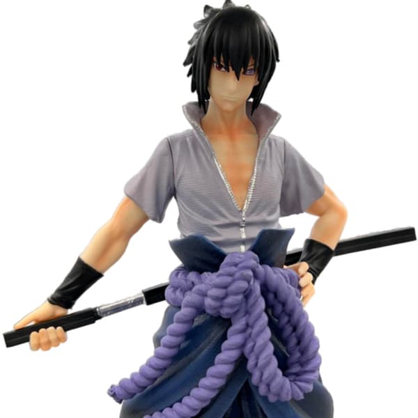 فيگور ساسوکه اوچیها Sasuke Uchiha پایه رزینی طرح ناروتو Naruto — تصویر ۲