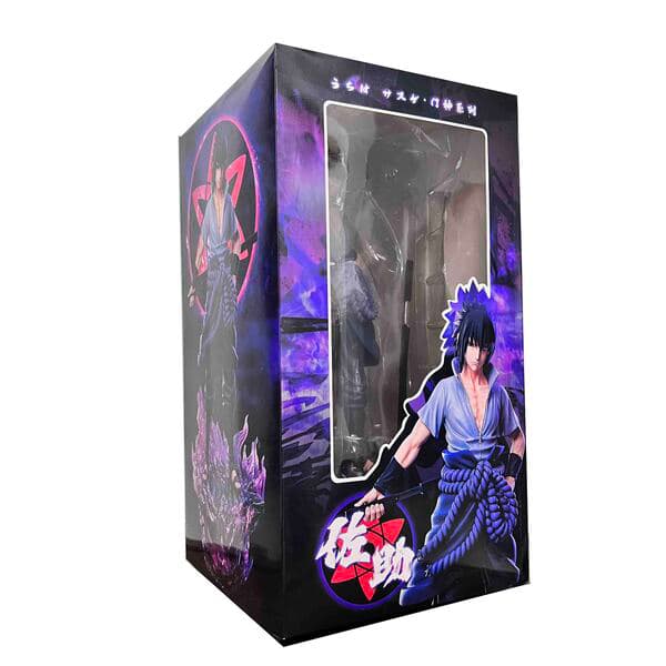 فيگور ساسوکه اوچیها Sasuke Uchiha پایه رزینی طرح ناروتو Naruto — تصویر ۴