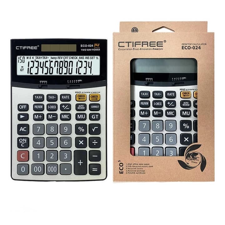 ماشین حساب مدل CTIFREE eco-024
