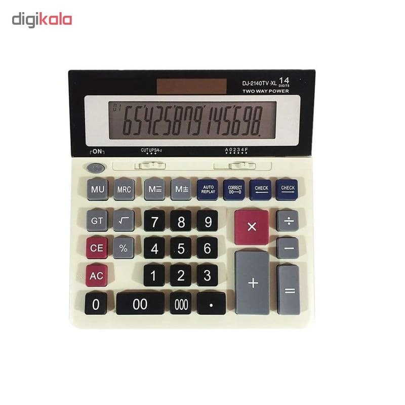 ماشین حساب مدل DJ-2140TV.XL — تصویر ۲