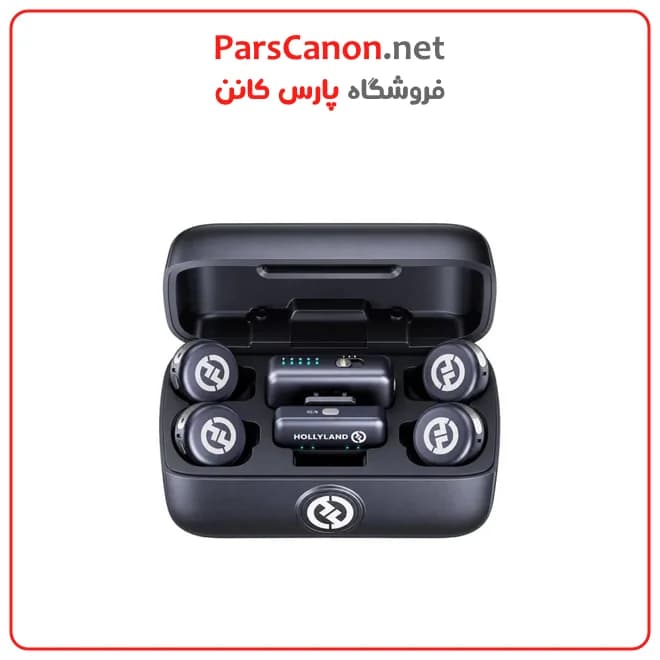 میکروفون هالی لند مدل Hollyland LARK M3 Combo 4TX + 2RX — تصویر ۲