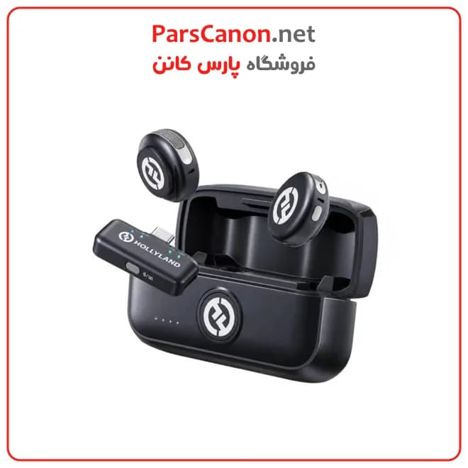 میکروفون هالی لند Hollyland LARK M3 Combo 2TX + 1RX — تصویر ۴