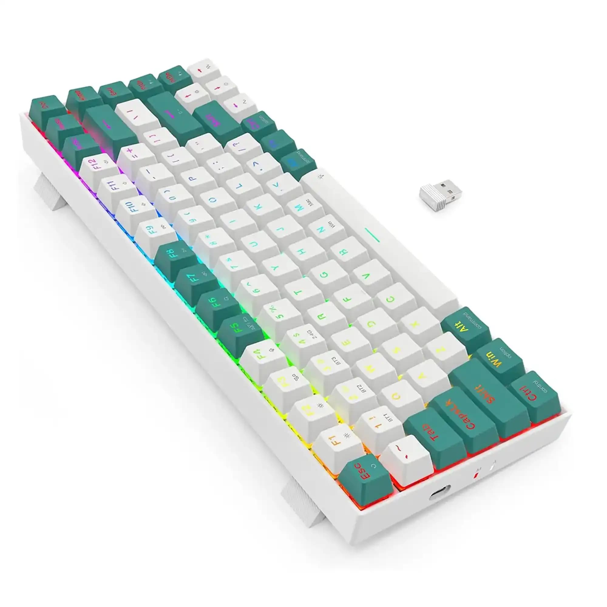 کیبورد بی سیم مکانیکال گیمینگ ردراگون مدل K678 WG Pro — تصویر ۸