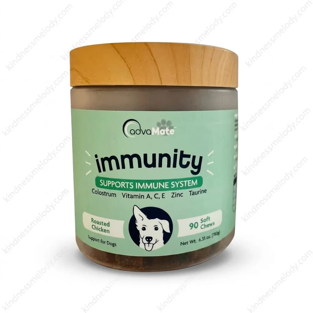 قرص تقویت سیستم ایمنی سگ ادواکر ۹۰ عددی AdvaCare Immune Support for Dogs 90 Tablets