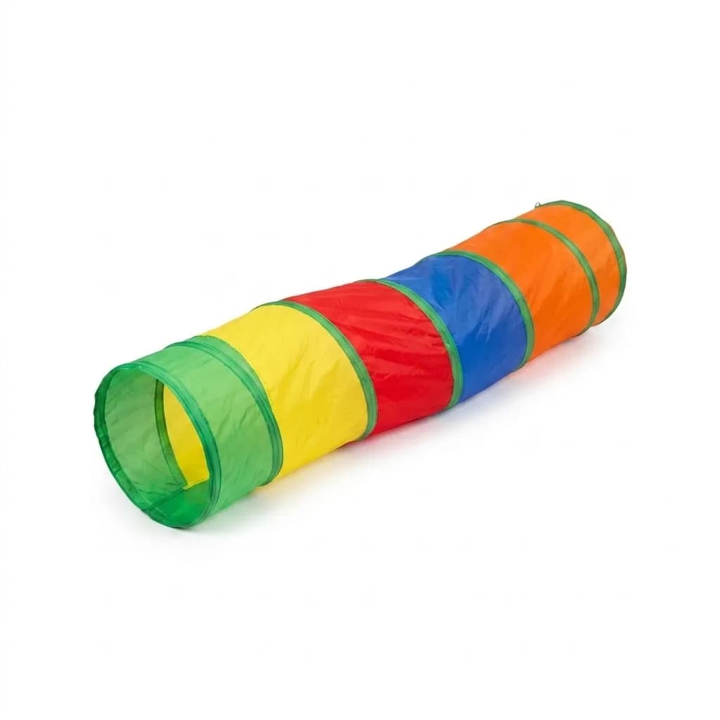 اسباببازی تونل گربه رنگینکمان مدل موج Rainbow Cat Tunnel Toy