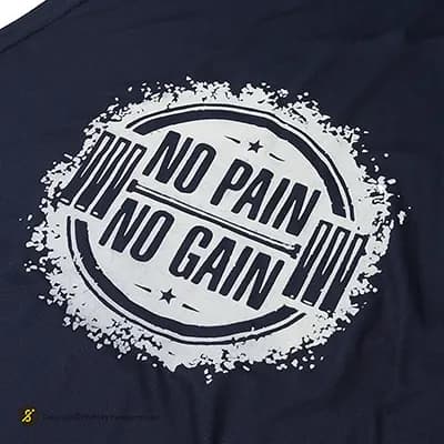 رکابی ورزشی مردانه کلاه دار پرشین گلف | سرمه ای/سفید — تصویر ۵