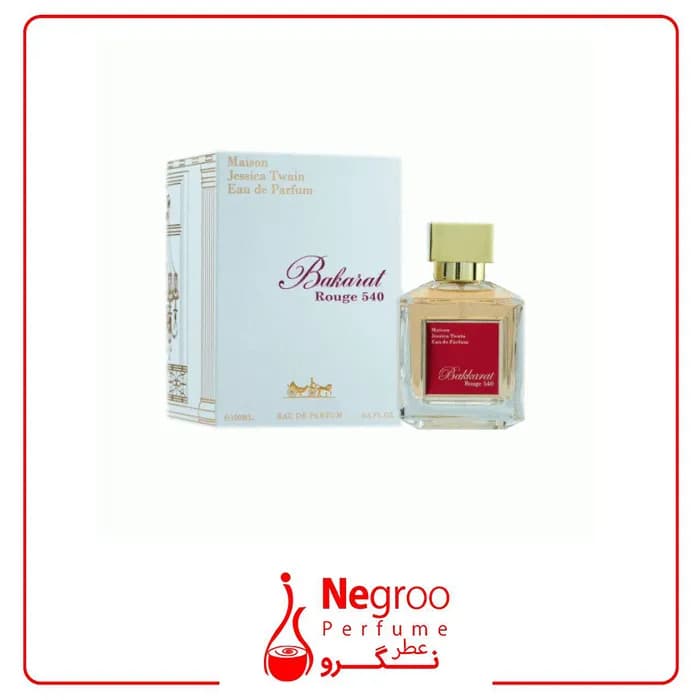 ادکلن جسیکا توین مدل باکارات رژ 540 رایحه باراکات رژ 540 اورجینال