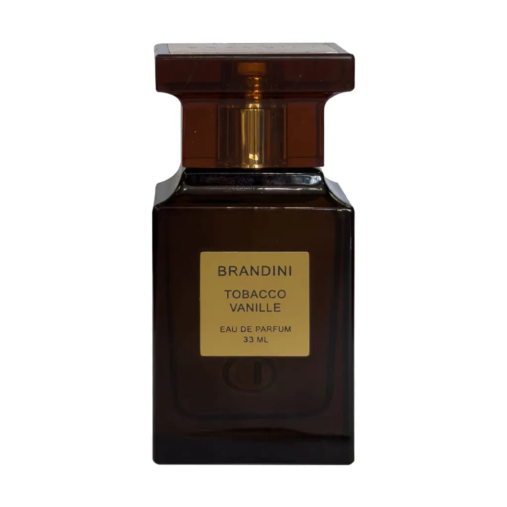 عطر جیبی زنانه و مردانه برندینی مدل Tobacco Vanille حجم 33 میلی لیتر — تصویر ۲