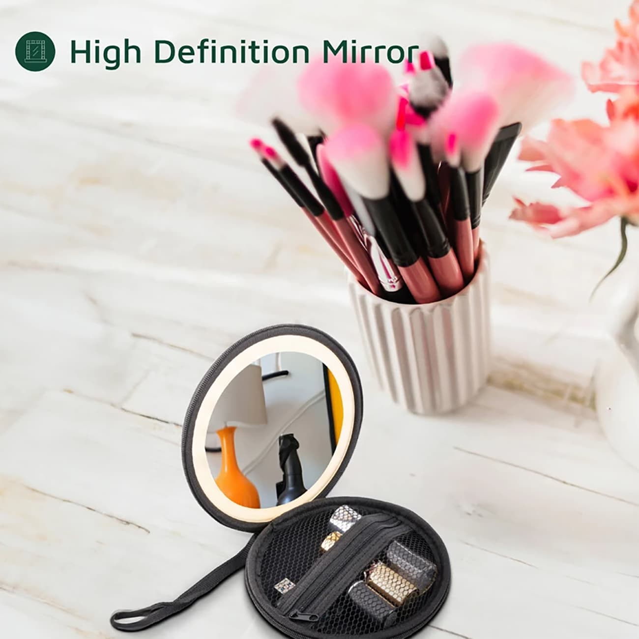 کیف آرایشی گرین لاین Green Lion مدل GL-MR16 آینه دار — تصویر ۷