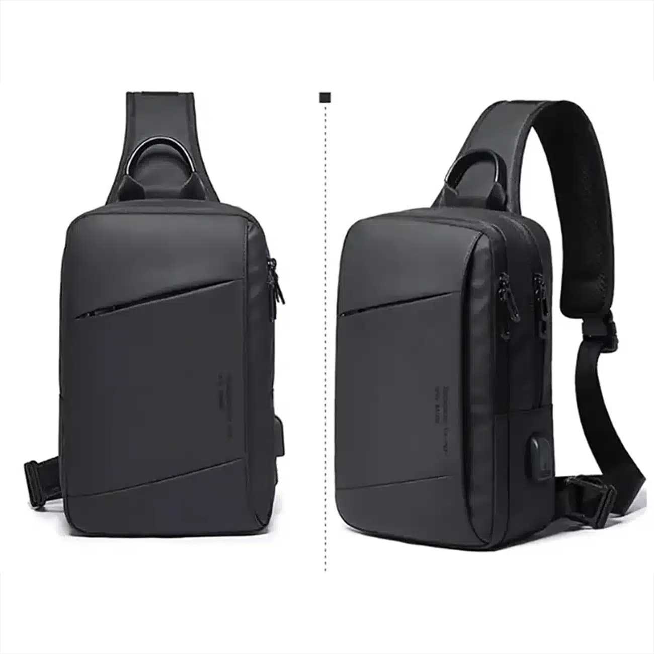 کیف کراس بادی مردانه USB دار بنج Bange BG-22002 — تصویر ۱۲