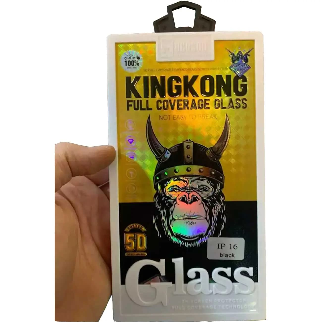 گلس گوشی آیفون 17 موکسون Mocoson مدل KINGKONG تمام چسب 5 بعدی — تصویر ۸