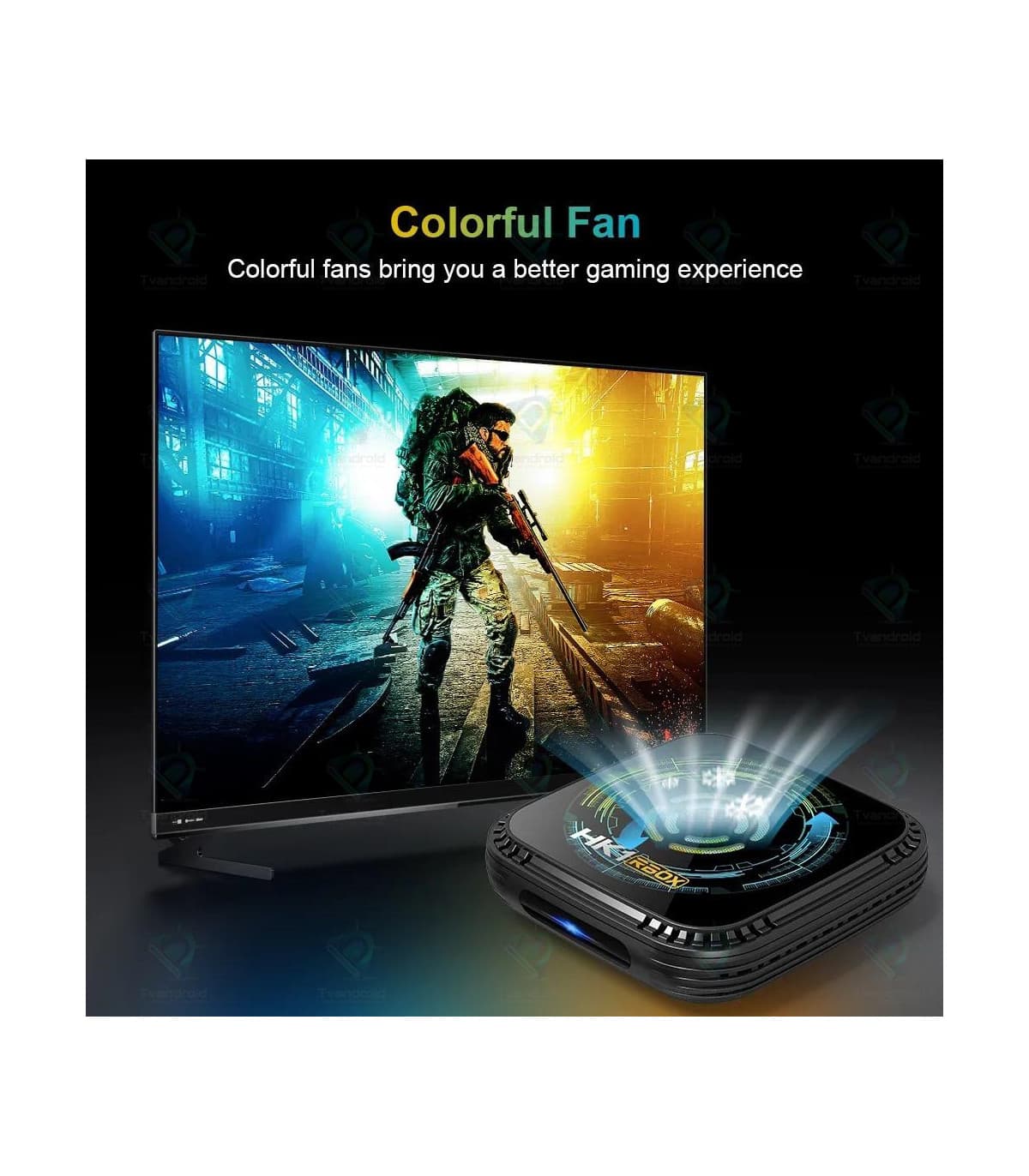اندروید باکس HK1 RBOX H728 H8x 4GB 32GB + هدیه ویژه — تصویر ۷