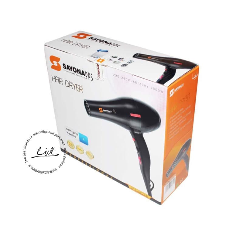 سشوار حرفه ای سایونا مدل SY-1300 — تصویر ۲