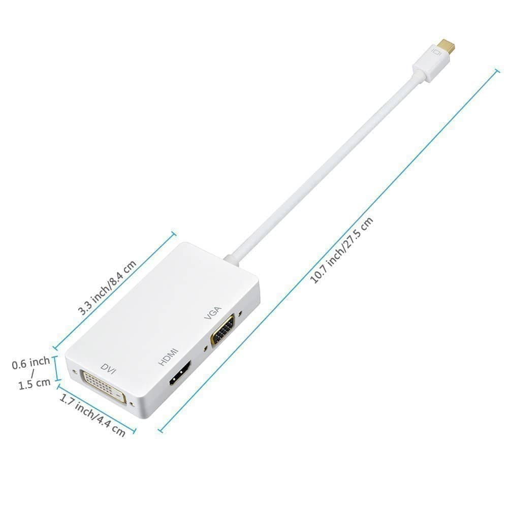 تبدیل Mini Display به VGA / HDMI / DVI برند P-NET — تصویر ۲