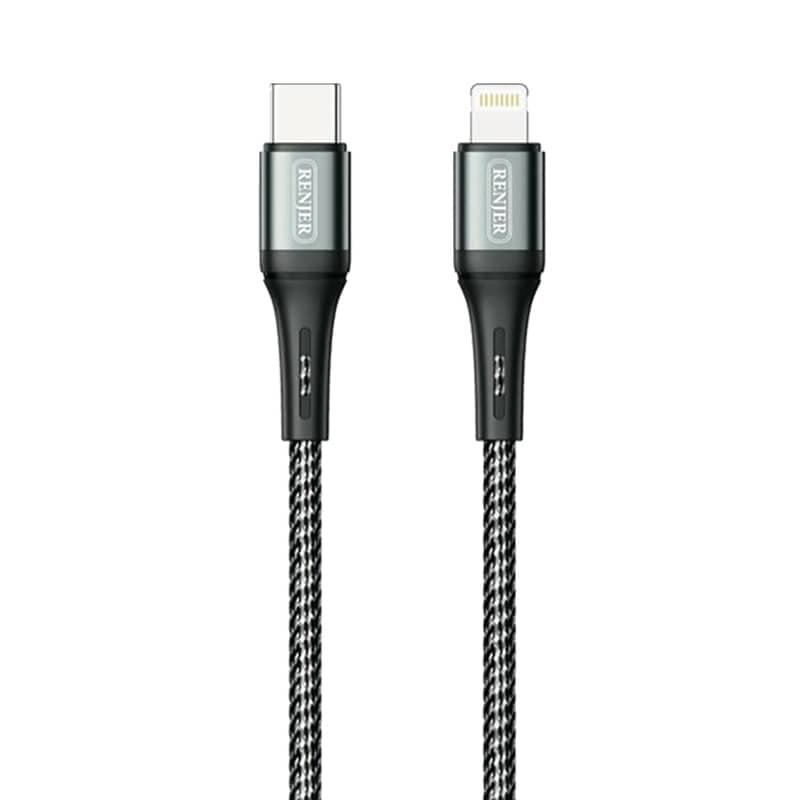کابل پاوربانکی فست شارژ اپل به تایپ سی رنجر RENJER RJ-65 — تصویر ۲
