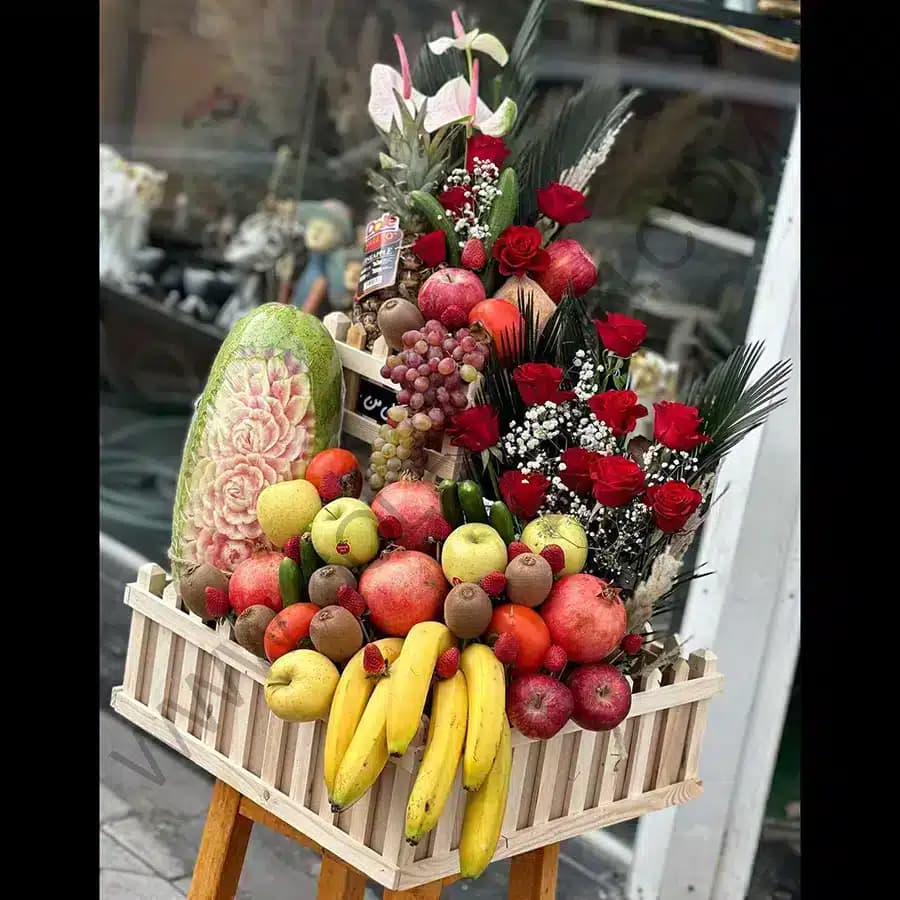 باکس گل و میوه سیلوانا