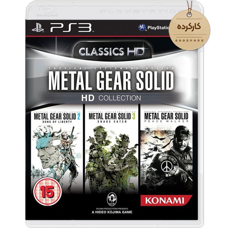 دیسک بازی Metal Gear Solid HD Collection کارکرده – مخصوص PS3