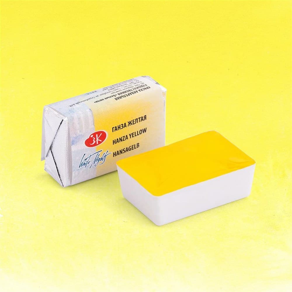 قرص آبرنگ سنت پترزبورگ تک رنگ 215 Hanza Yellow