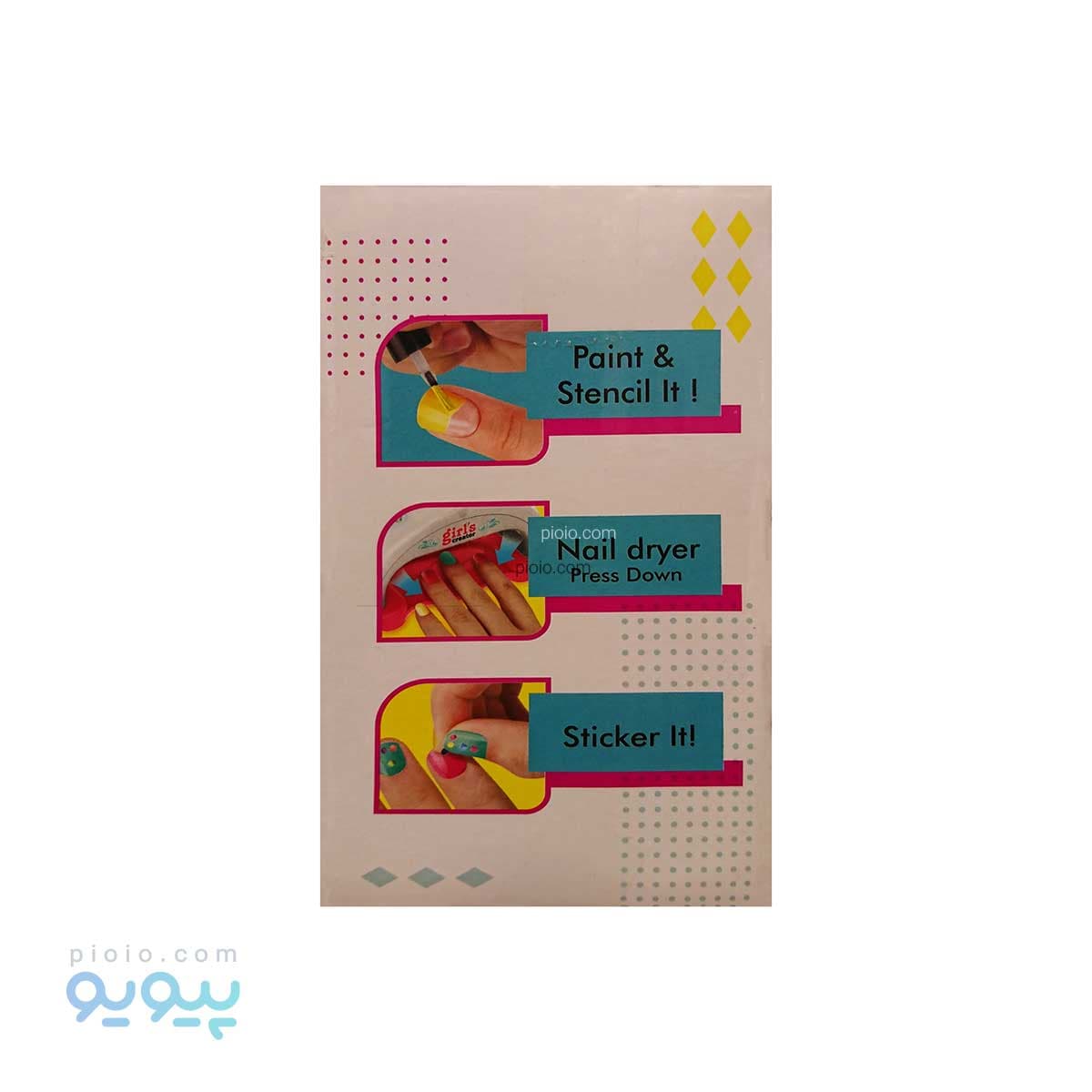 اسباب بازی ست مانیکور ایتم MBK-368 عمده و کارتنی — تصویر ۵