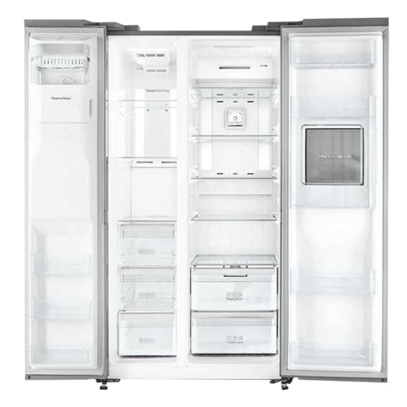 یخچال فریزر ساید بای ساید دوو D2S-1037SS استیل — تصویر ۲