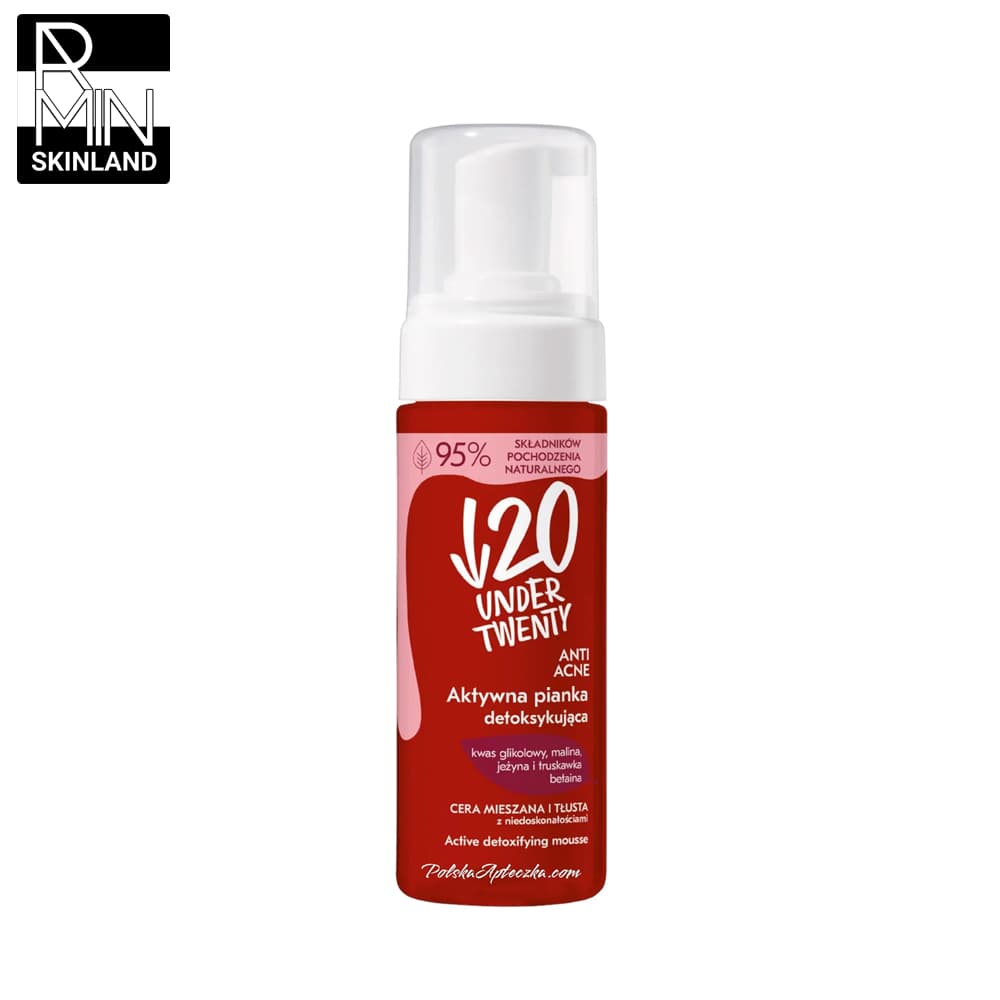 فوم شستشوی ضد جوش آندر تونتی مدل Aktywn pianka حجم 150ml