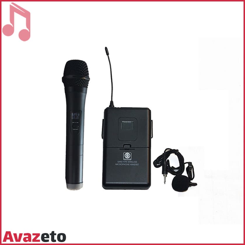 میکروفن بیسیم یقه ای زیکو Zico V-200HC — تصویر ۴