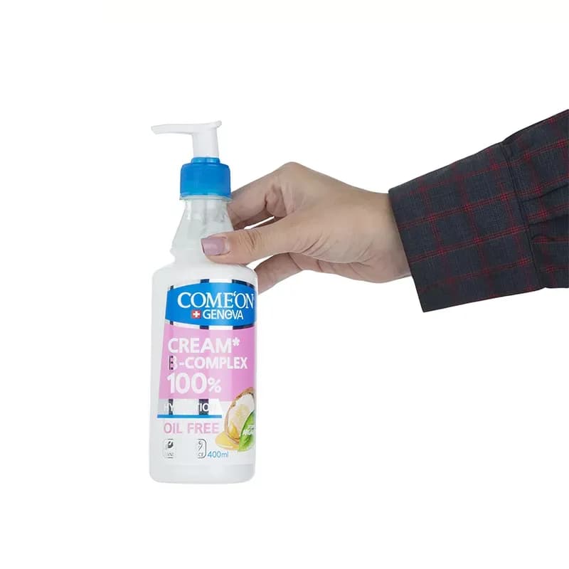 کرم مرطوب کننده کامان مدل B-Complex حجم 400 میلی لیتر — تصویر ۴