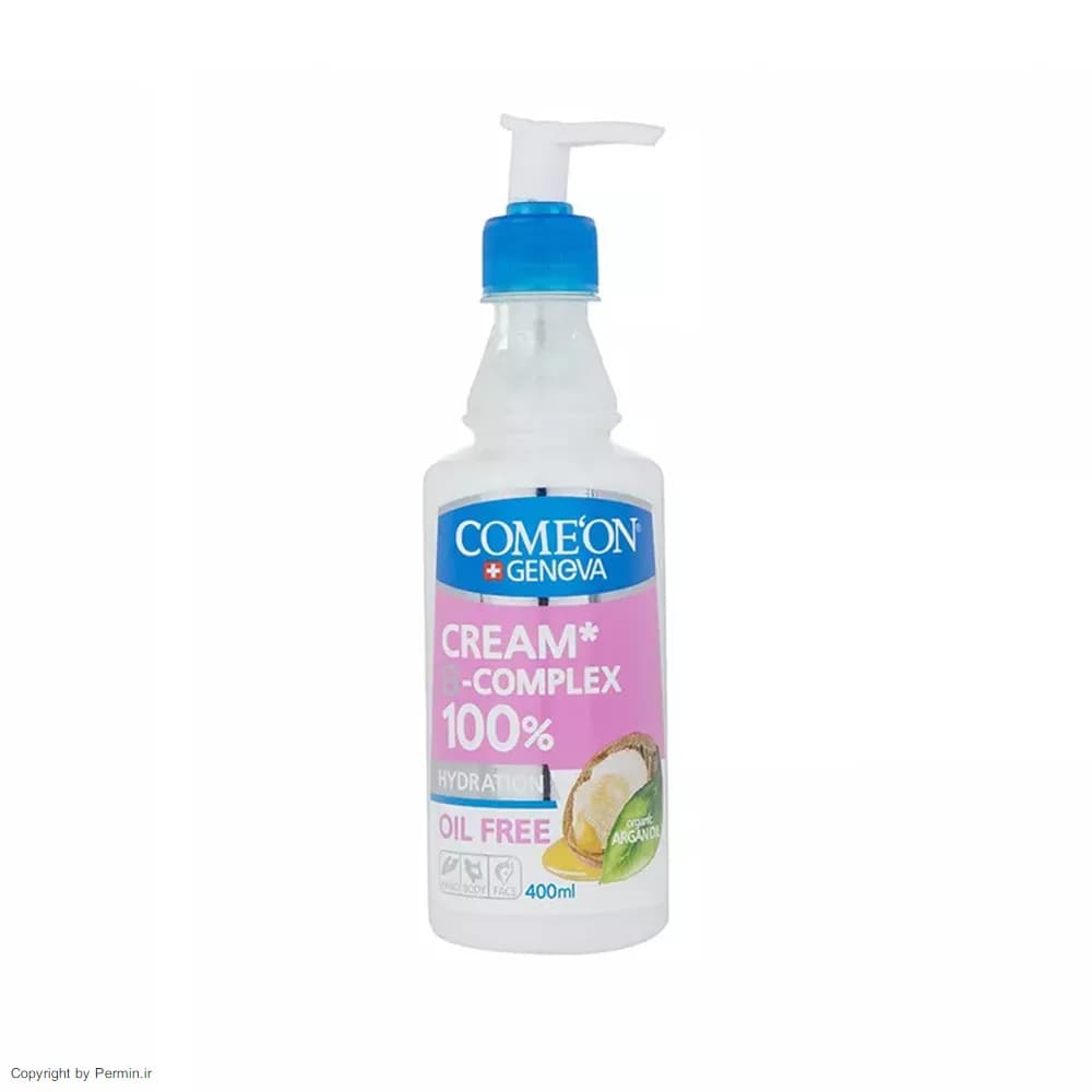 کرم مرطوب کننده کامان مدل B-Complex حجم 400 میلی لیتر — تصویر ۵