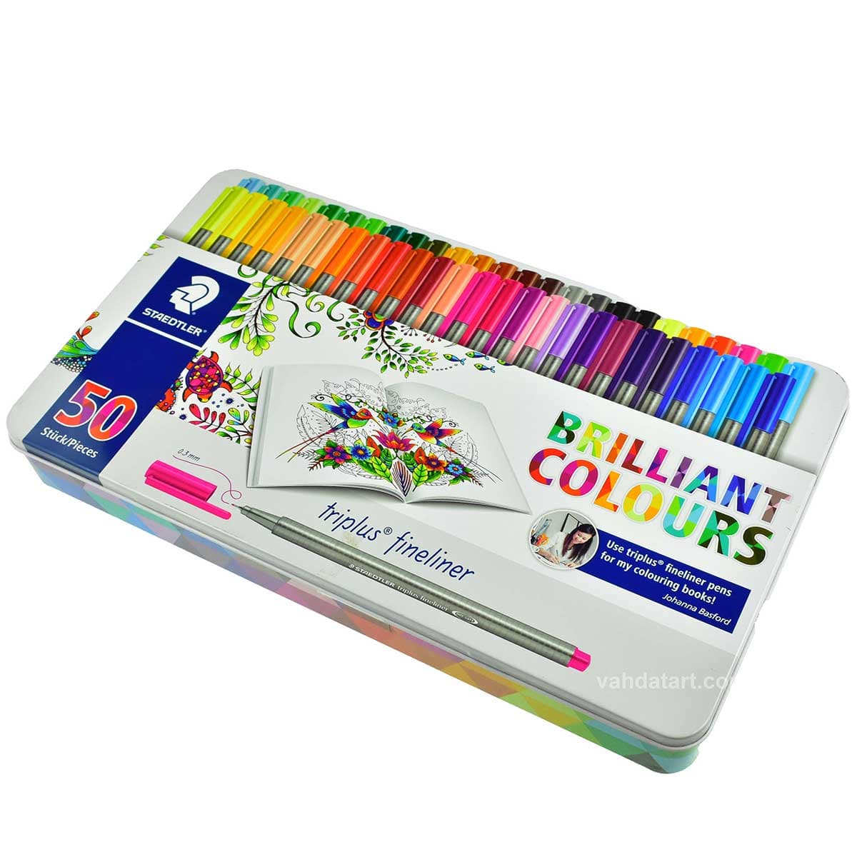 روان نویس 50 رنگ استدلر مدل Triplus Fineliner